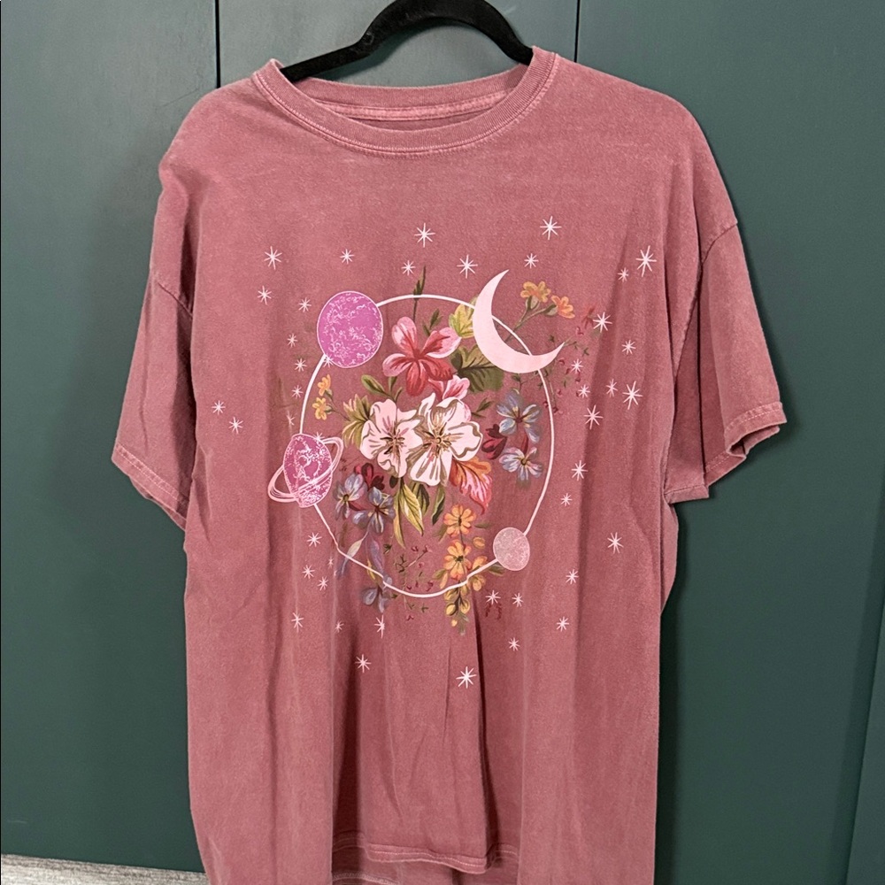 Urban Outfitters Pink Graphic Tee